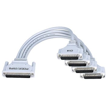 点击查看大图 CONTEC康泰克COM-4ch(37针)分配电缆PCE37/25PS